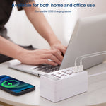Station de charge USB 20 ports de bureau