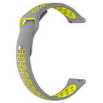 Two-colors Replacement Wrist Strap Watchband, For Garmin Fenix Chronos, For Garmin Vivoactive3