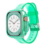Bracelet de montre en TPU transparent Glacier Jelly, pour Apple Watch Ultra 3 / 2 / 1 49 mm