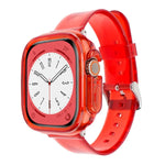Bracelet de montre en TPU transparent Glacier Jelly, pour Apple Watch Ultra 3 / 2 / 1 49 mm