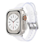 Bracelet de montre en TPU transparent Glacier Jelly, pour Apple Watch Ultra 3 / 2 / 1 49 mm