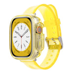 Bracelet de montre en TPU transparent Glacier Jelly, pour Apple Watch Ultra 3 / 2 / 1 49 mm