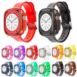 Bracelet de montre en TPU transparent Glacier Jelly, pour Apple Watch Ultra 3 / 2 / 1 49 mm