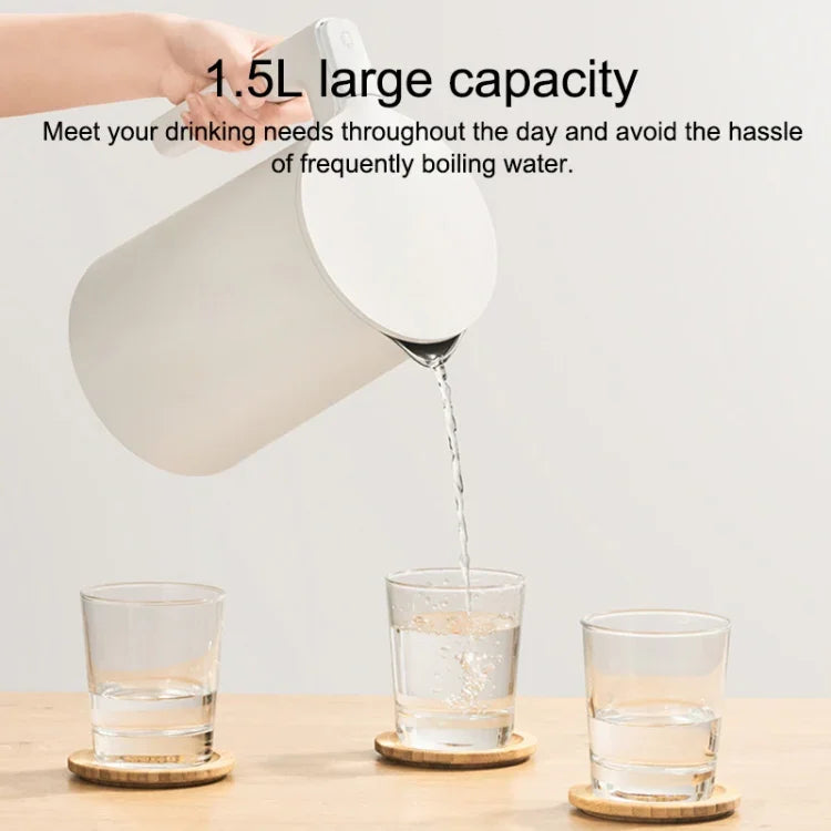 Bouilloire électrique Xiaomi Mijia 1.5L 1800W à température constante 2, CA 220V, température constante 2