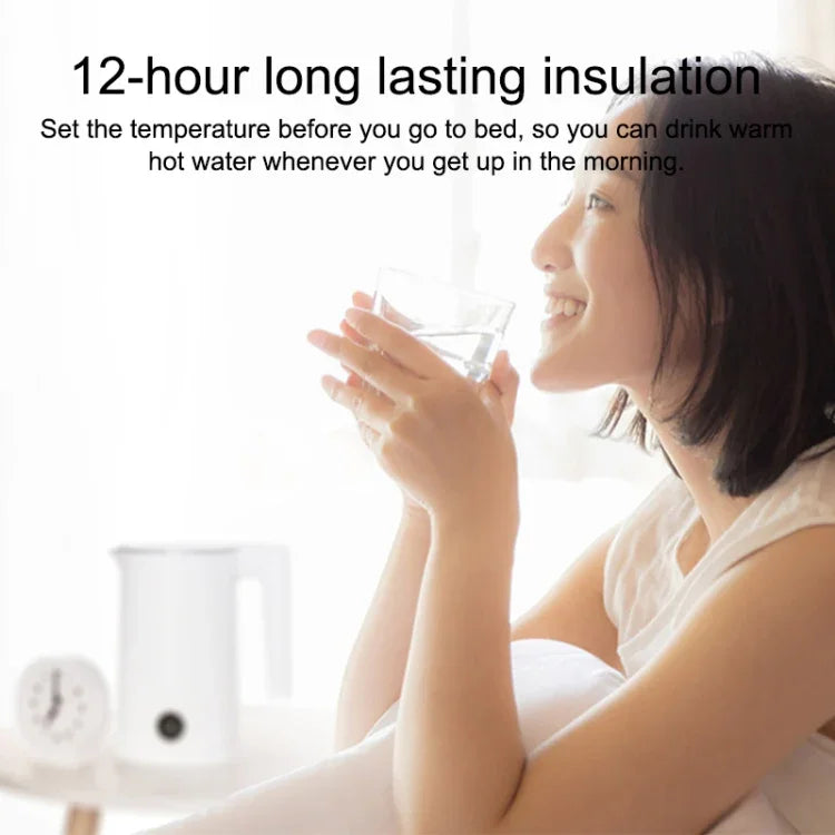 Bouilloire électrique Xiaomi Mijia 1.5L 1800W à température constante 2, CA 220V, température constante 2