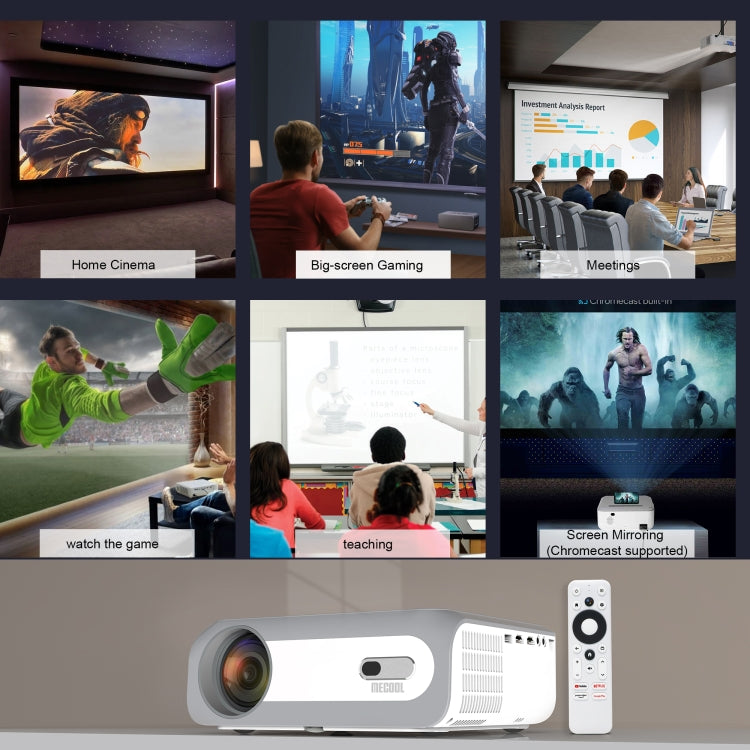Projecteur intelligent portable MECOOL KP1 LCD mini 1920x1080P 700 lumens ANSI, KP1