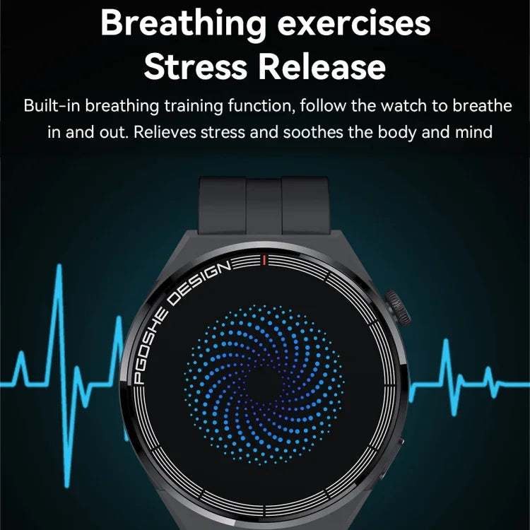 PG3 Pro 1.41 inch TFT Screen Smart Watch, Support Heart Rate / Blood Pressure Monitoring