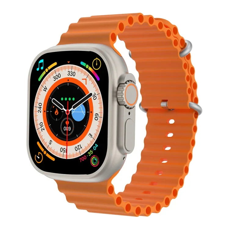 Montre connectée S800 Ultra Max avec écran TFT de 1,96 pouce, compatible avec la surveillance de la fréquence cardiaque et de la pression artérielle