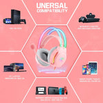 Casque de jeu filaire RGB USB+3,5 mm X26, X26