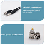 Câble de connexion BNC mâle vers fiche jack 6,35 mm, 1 m, 2 m, 3 m