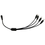 Câble d'extension d'alimentation CC femelle vers CC mâle, 0,37m 4 en 1, 0,42m 8 en 1, 0,37m 2 en 1, 0,37m 6 en 1, 0,37m 3 en 1, 0,5m 16 en 1