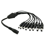 Câble d'extension d'alimentation CC femelle vers CC mâle, 0,37m 4 en 1, 0,42m 8 en 1, 0,37m 2 en 1, 0,37m 6 en 1, 0,37m 3 en 1, 0,5m 16 en 1