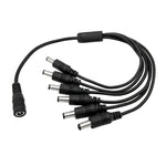 Câble d'extension d'alimentation CC femelle vers CC mâle, 0,37m 4 en 1, 0,42m 8 en 1, 0,37m 2 en 1, 0,37m 6 en 1, 0,37m 3 en 1, 0,5m 16 en 1
