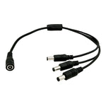 Câble d'extension d'alimentation CC femelle vers CC mâle, 0,37m 4 en 1, 0,42m 8 en 1, 0,37m 2 en 1, 0,37m 6 en 1, 0,37m 3 en 1, 0,5m 16 en 1