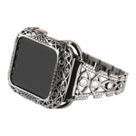 Bracelet de montre en métal Copper Eye, pour Apple Watch Ultra 49 mm / Series 8&7 45 mm / SE 2&6&SE&5&4 44 mm / 3&2&1 42 mm, pour Apple Watch Series 8&7 41 mm / SE 2&6&SE&5&4 40 mm / 3&2&1 38 mm