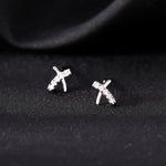 Boucles d'oreilles doubles perles de luxe léger pour femmes, boucles d'oreilles diamant, EH1365, EH0881, EH1309, EH1343, EH1468, EH1034, EH1314