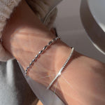 Bracelet jonc gypsofile en argent sterling pour femme, Spécification: SL0004, SL0004, SL0153, SL0543, SL0490, SL0654, SL0661, SL0754, SL0700, XL0140, Bracelet de cheville JL0004