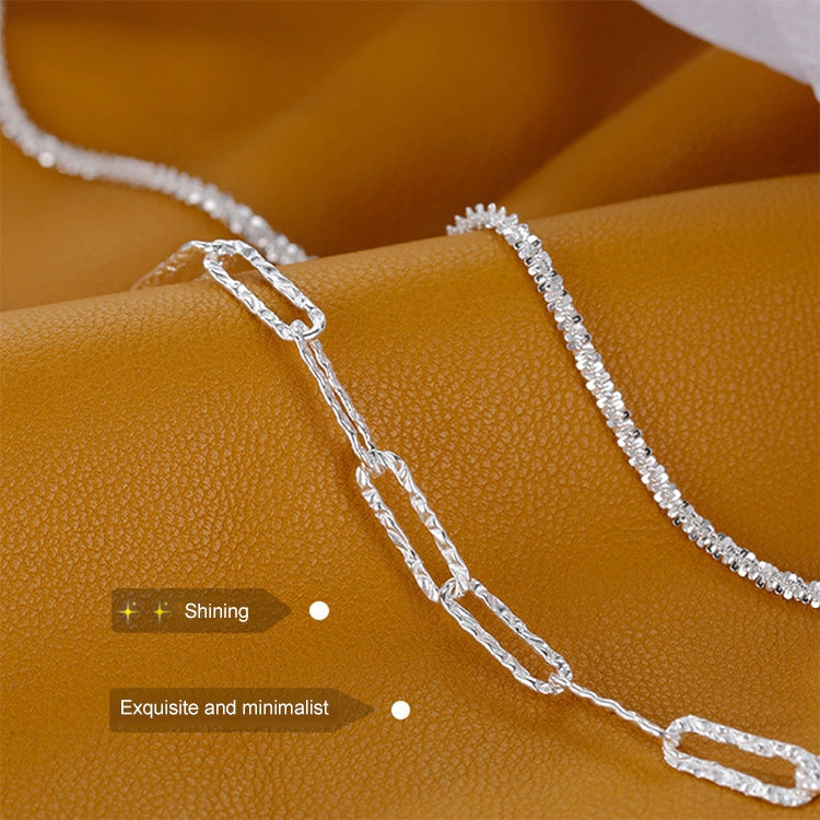 Bracelet jonc gypsofile en argent sterling pour femme, Spécification: SL0004, SL0004, SL0153, SL0543, SL0490, SL0654, SL0661, SL0754, SL0700, XL0140, Bracelet de cheville JL0004
