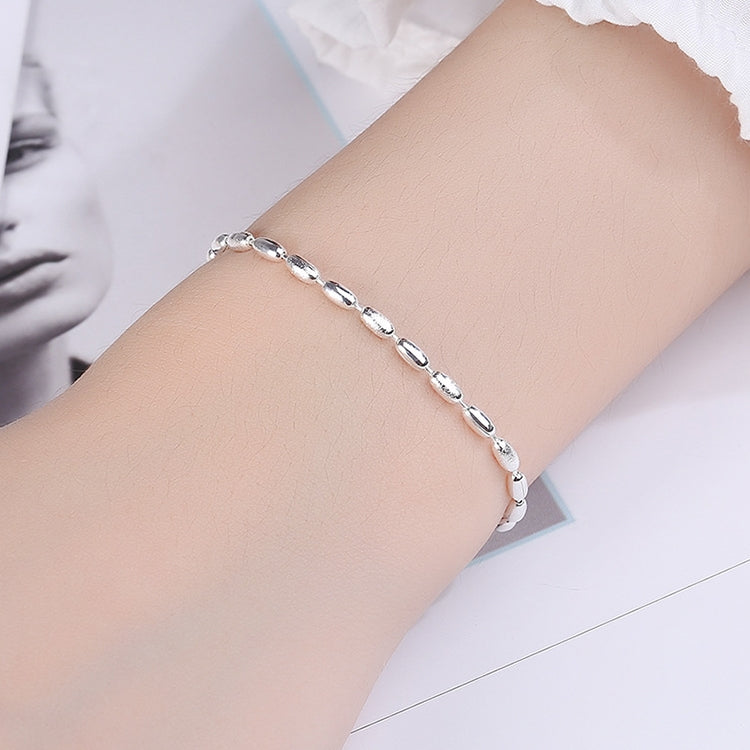 Bracelet jonc gypsofile en argent sterling pour femme, Spécification: SL0004, SL0004, SL0153, SL0543, SL0490, SL0654, SL0661, SL0754, SL0700, XL0140, Bracelet de cheville JL0004