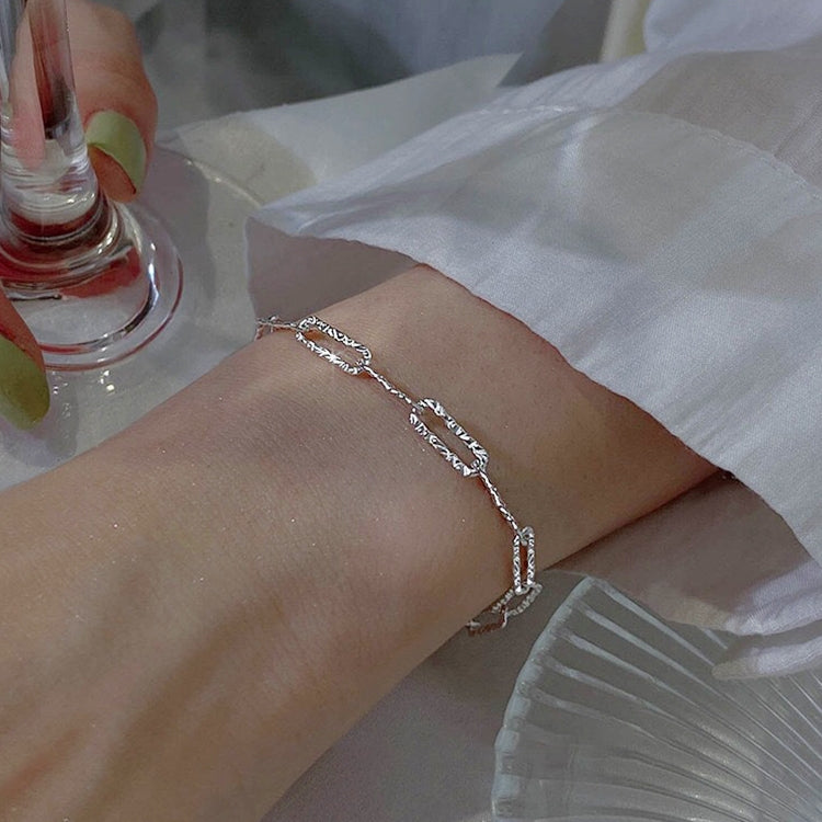Bracelet jonc gypsofile en argent sterling pour femme, Spécification: SL0004, SL0004, SL0153, SL0543, SL0490, SL0654, SL0661, SL0754, SL0700, XL0140, Bracelet de cheville JL0004