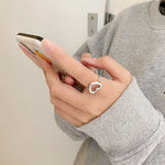 Bague combinée vintage pour femme plaquée platine, J2100, J2225, J2160, J2212, J2243, J2246, J2310, J2996, J3021, J3023, J3024, J3063, J3064, J3012, J3032, J2708, J2284, J2046, J2083, J2085, J2089, J2144, J2112, J2639, J2792, J2901, J2203, J2173