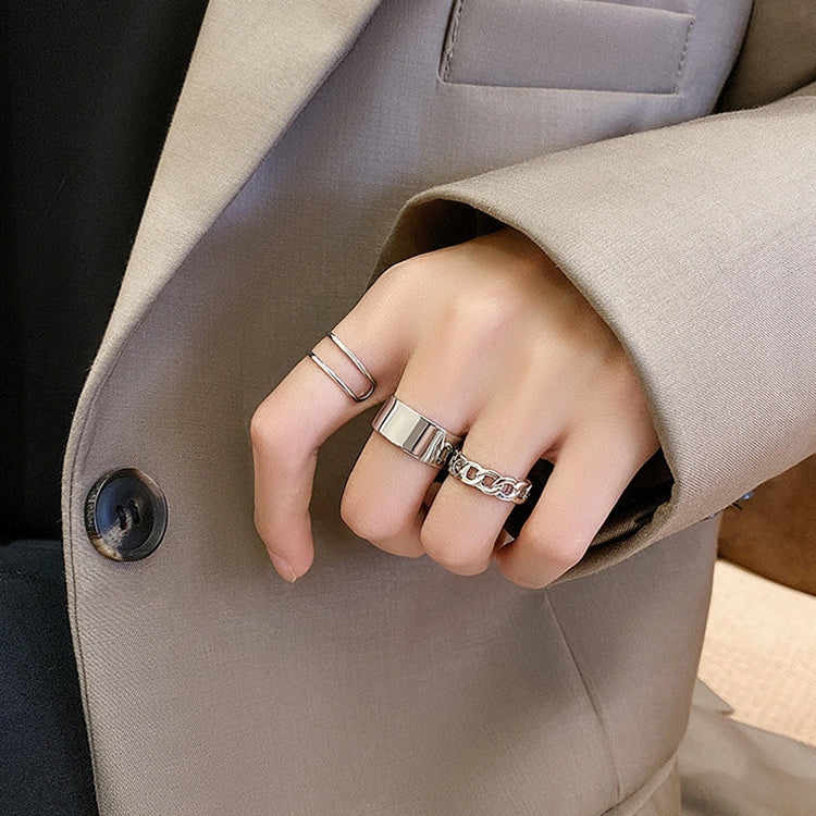 Bague combinée pour femme en argent sterling S925 style cool, J286, J781, J759, J797, J758, J242, J1109, J1071, J1096, J1110, J789, J1717, J1740, J224, J449, J341, J443, J1644, J005, J282, J623, J1658, J406, J1454, J815