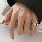 Bague combinée pour femme en argent sterling S925 style cool, J286, J781, J759, J797, J758, J242, J1109, J1071, J1096, J1110, J789, J1717, J1740, J224, J449, J341, J443, J1644, J005, J282, J623, J1658, J406, J1454, J815