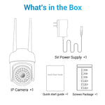 ESCAM PVR007 Caméra IP WiFi intelligente 3MP HD avec vision nocturne en couleur / détection de mouvement / alarme sonore / carte TF, PVR007