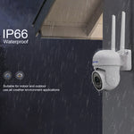 ESCAM PVR007 Caméra IP WiFi intelligente 3MP HD avec vision nocturne en couleur / détection de mouvement / alarme sonore / carte TF, PVR007