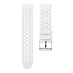 Solid Color Round Hole Silicone Watch Band, For Huawei Watch GT 2e