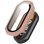 PC + Tempered Glass Integrated Protective Watch Case, For Xiaomi Mi Band 8