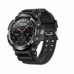 Montre connectée de sport outdoor LC16 de 1,32 pouce, étanche IP68, compatible avec les appels Bluetooth et le suivi de la fréquence cardiaque.