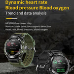 Montre connectée de sport outdoor LC16 de 1,32 pouce, étanche IP68, compatible avec les appels Bluetooth et le suivi de la fréquence cardiaque.