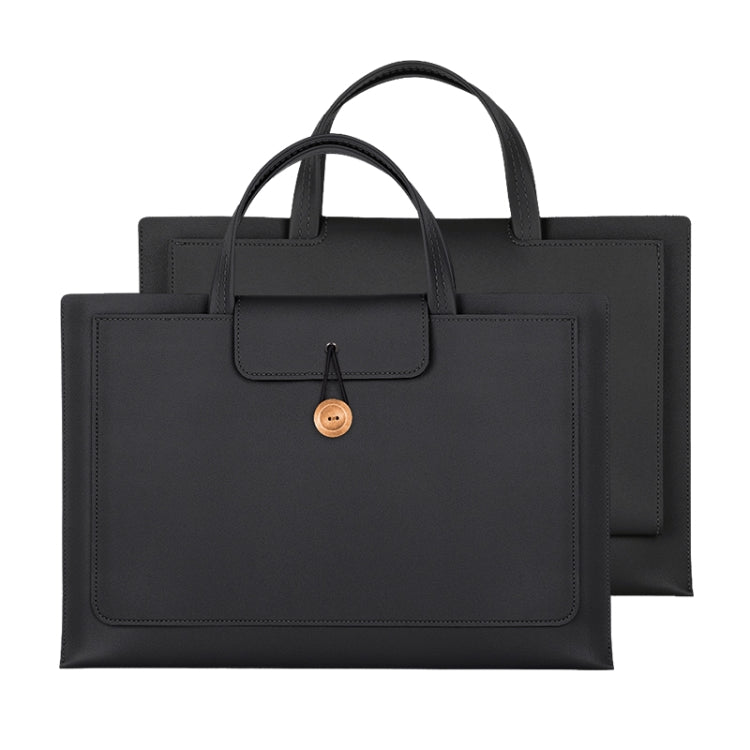 Sac intérieur portable universel pour ordinateur portable avec bouton et fil élastique, 13-14 pouces, 15-16 pouces