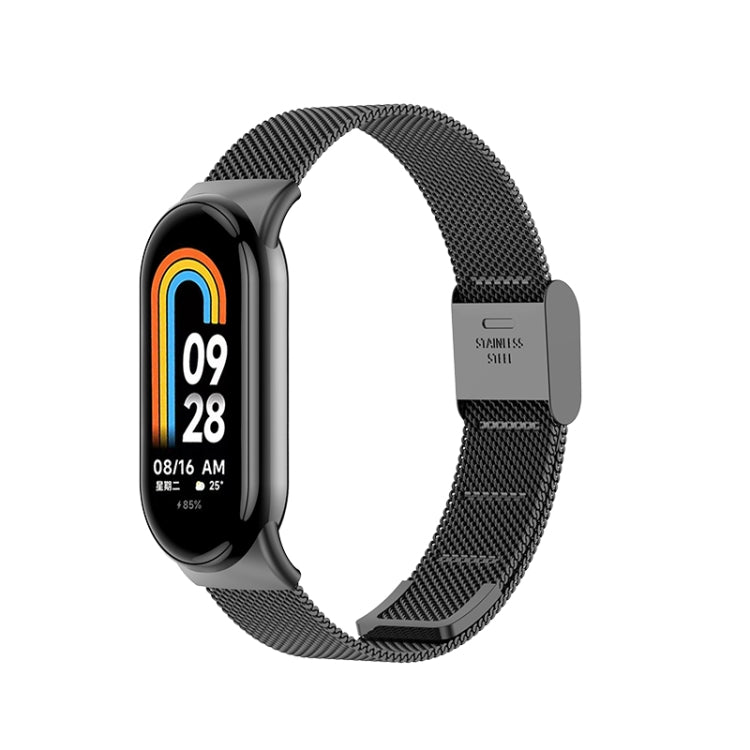 Milanese Buckle Metal Watch Band, For Xiaomi Mi Band 8