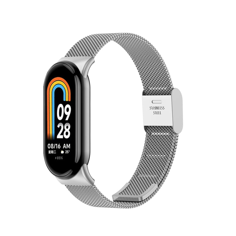 Milanese Buckle Metal Watch Band, For Xiaomi Mi Band 8