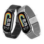 Milanese Buckle Metal Watch Band, For Xiaomi Mi Band 8