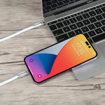 Série Mech câble de charge rapide et transfert de données 120W USB-C / Type-C vers 8 broches avec connecteur métallique en silicone, longueur : 1,2m, 8 broches, 1,2m Type-C vers 8 broches