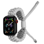 Bracelet de montre en silicone extensible uni, pour Apple Watch SE 40 mm, pour Apple Watch SE 44 mm, pour Apple Watch 6 40 mm, pour Apple Watch 6 44 mm