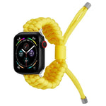 Bracelet de montre extensible uni en silicone, pour Apple Watch 9 45 mm, pour Apple Watch 9 41 mm