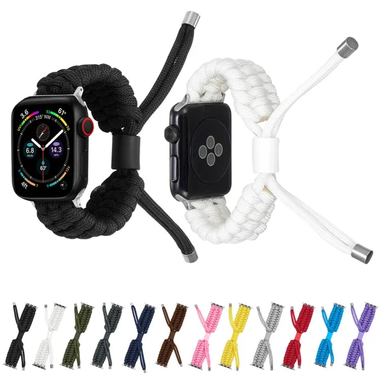 Bracelet de montre extensible uni en silicone, pour Apple Watch 9 45 mm, pour Apple Watch 9 41 mm
