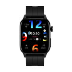 Montre connectée GT22 avec écran TFT de 1,85 pouce, bracelet en silicone, compatible avec les appels Bluetooth, mesure de l'oxygène sanguin, de la température corporelle, des arythmies et de la fréquence cardiaque.