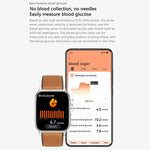 Montre connectée GT22 avec écran TFT de 1,85 pouce, bracelet en silicone, compatible avec les appels Bluetooth, mesure de l'oxygène sanguin, de la température corporelle, des arythmies et de la fréquence cardiaque.
