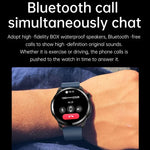 T52 Montre intelligente étanche IP67 à écran 1,39 pouce, bracelet en silicone, supporte appel Bluetooth / oxygène sanguin / surveillance de la température corporelle, bracelet en silicone (bleu), bracelet en silicone (noir), bracelet en cuir (rouge)