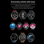 T52 Montre intelligente étanche IP67 à écran 1,39 pouce, bracelet en silicone, supporte appel Bluetooth / oxygène sanguin / surveillance de la température corporelle, bracelet en silicone (bleu), bracelet en silicone (noir), bracelet en cuir (rouge)