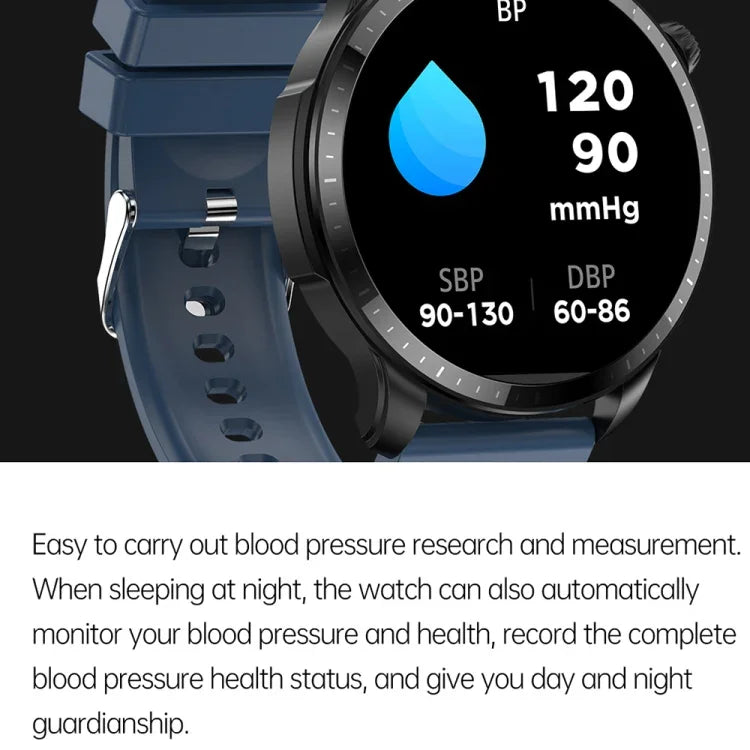 T52 Montre intelligente étanche IP67 à écran 1,39 pouce, bracelet en silicone, supporte appel Bluetooth / oxygène sanguin / surveillance de la température corporelle, bracelet en silicone (bleu), bracelet en silicone (noir), bracelet en cuir (rouge)