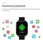 Montre connectée Z20 1,75 pouce 4G LTE sous Android 9, 4 Go + 128 Go