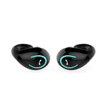 Écouteurs Bluetooth stéréo sans fil YX08 ultra-légers à crochets d'oreille, V5.0, binauraux, doubles