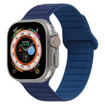 Bracelet magnétique en silicone à boucle, pour Apple Watch 7 41mm, pour Apple Watch 7 45mm, pour Apple Watch SE 40mm