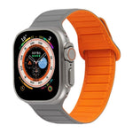 Bracelet de montre en silicone magnétique à boucle, pour Apple Watch 5 44mm, pour Apple Watch 5 40mm, pour Apple Watch 4 44mm